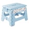 Casafield 9" Folding Step Stool with Handle - Portable Collapsible Small Plastic Foot Stool for Kids and Adults - Use in the Kitchen, Bathroom and Bedroom